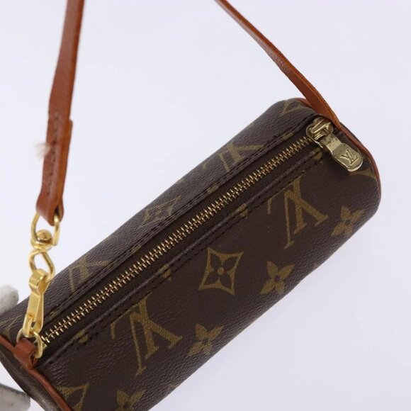 LOUIS VUITTON Monogram Papillon Pouch LV Auth BA4920 - Picture 7 of 16